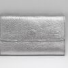 Maurice - Argent Cuir Grainé